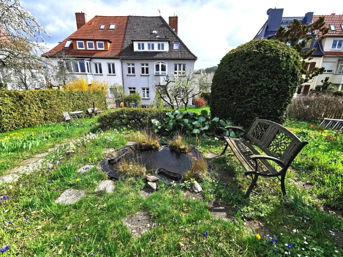 Bohnapartments Ega Stadtblick - Garten - Wlan - Naehe Theater Ega Und Messe 에르푸르트 외부 사진